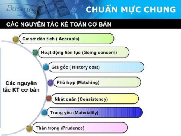 7 nguyên lý kế toán cơ bản cần phải nắm bắt