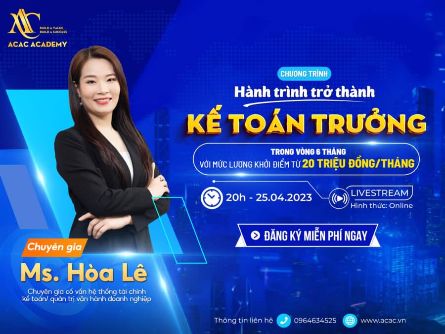 Hành trình trở thành kế toán trưởng