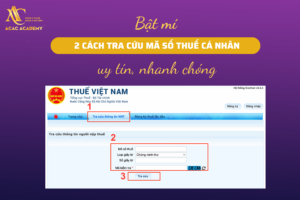 cách tra cứu mã số thuế cá nhân