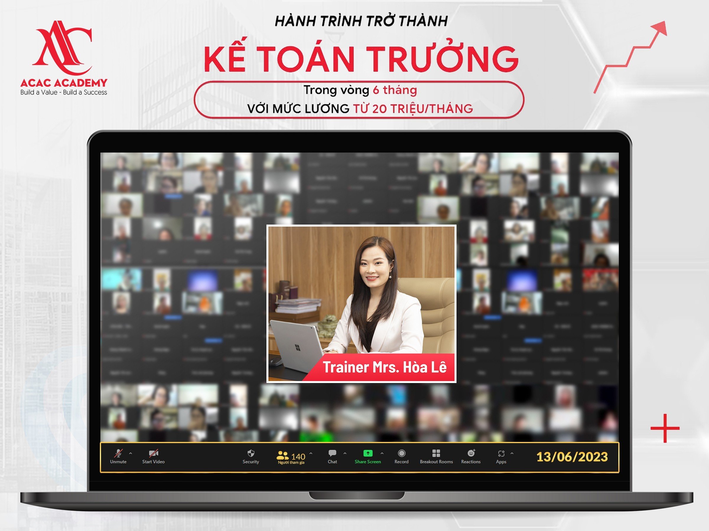 Chương trình webinar ngày 13/6 “Hành trình trở thành Kế Toán Trưởng”